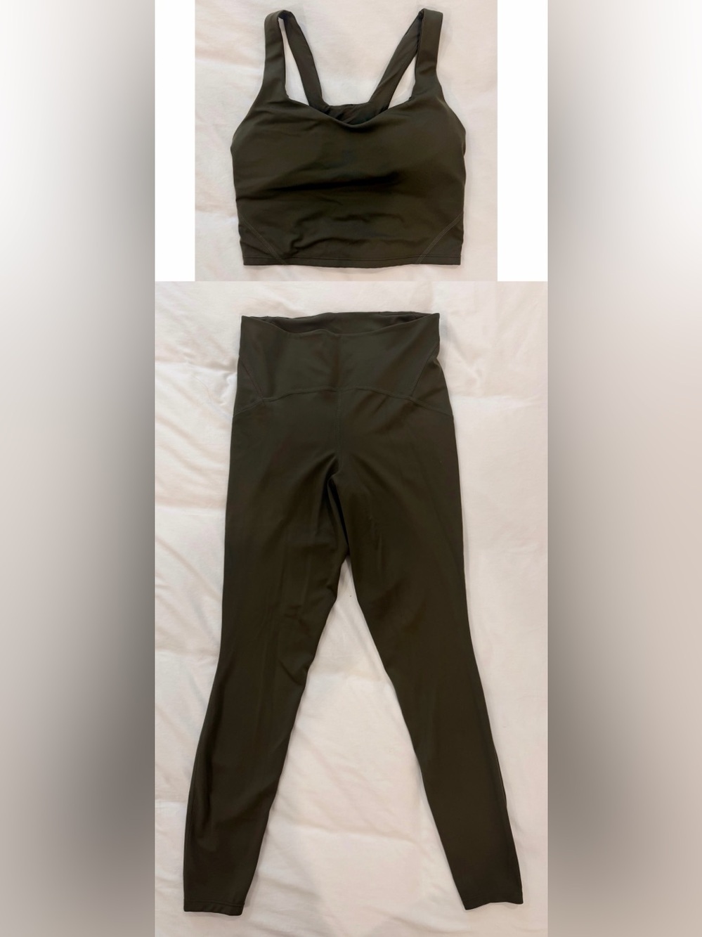 The North Face long line bra & leggings set (grandeur/size M/M)